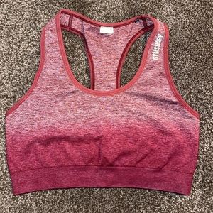 Gymshark adapt ombré seamless sports bra